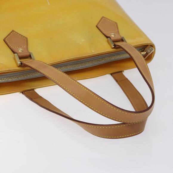 LOUIS VUITTON Monogram Vernis Houston Hand Bag Gris M91053 - Picture 7 of 13